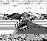 une photo d'Ã©cran de V-Rally Championship Edition sur Nintendo Game Boy